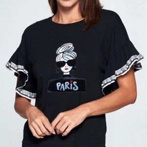 NWOT Trendy summer top